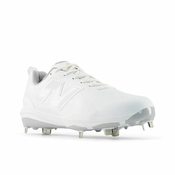 2026春夏新作 送料無料 スパイク ニューバランス 野球 ベースボール 4E ワイド 幅広 2E New Balance FuelCell 1000 Metal V1 フューエルセル 1000メタル V1 金具スパイク 埋め込み式 シューズ 靴 ホワイト 白 M10004ET2E M10004ET4E