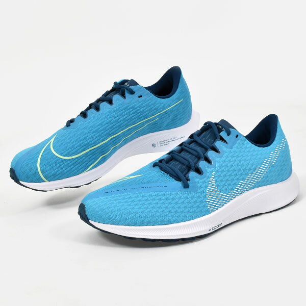 35%OFF 送料無料 スニーカー ナイキ NIKE メンズ ズーム ライバル フライ 2 ランニングシューズ 運動靴 靴 シューズ ビッグロゴ ZOOM RIVAL FLY ブルー 青 CJ0710 2020冬新色 【あす楽対応】