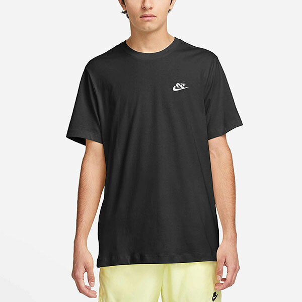 ゆうパケット対応可能！ナイキ 半袖 Tシャツ メンズ レディース NIKE クラブ Tシャツ ロゴ TEE ブラック 黒 ar4999