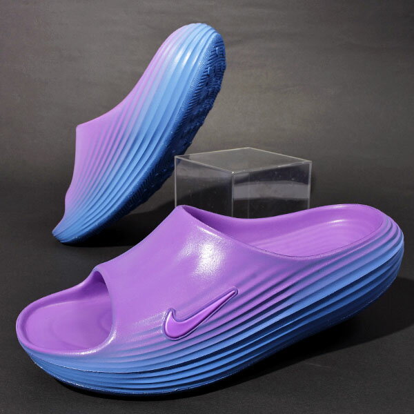 送料無料ナイキ厚底リカバリーサンダ...