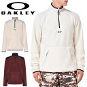 送料無料 フリース ジャケット メンズ OAKLEY オークリー 立ち襟 1/4ジップ スノーボード スキー スノボ スノーウェア FOA406110 2025-2026冬新色