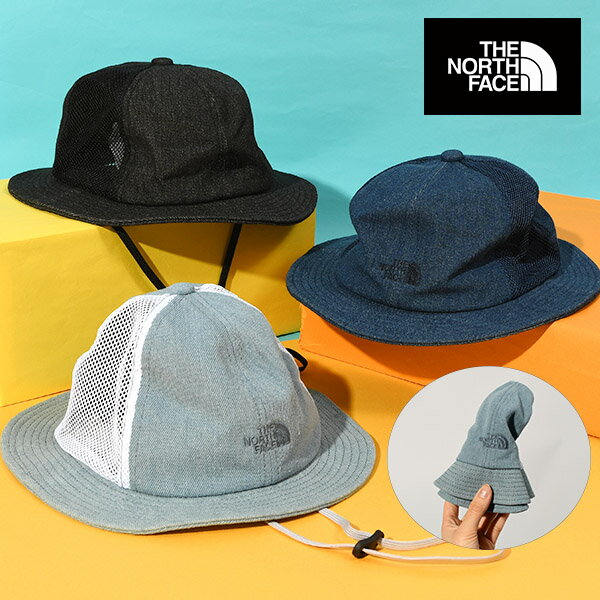 ͥݥȯ̵ Ρե ޤꤿ ϥå å THE NORTH FACE Kids Denim Mesh Hat ...