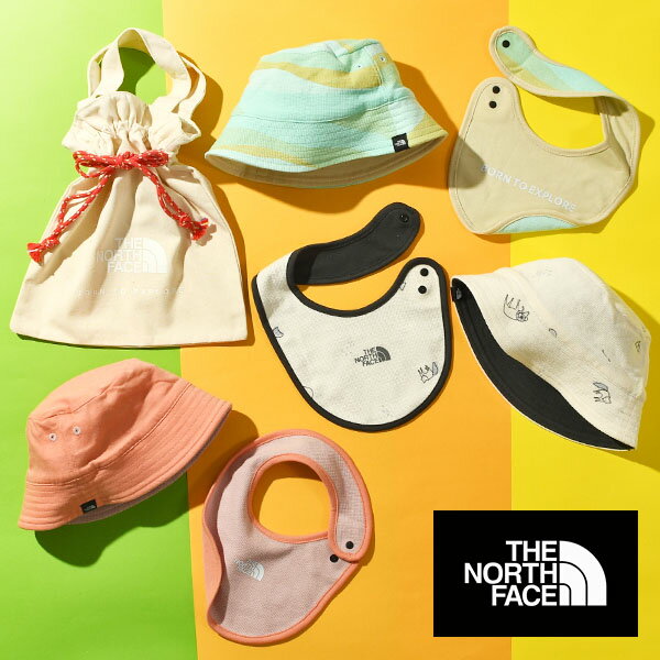 ͥݥȯ̵ 2å Ρե Ҷ å ϥå  THE NORTH FACE Baby Hat & Bib...