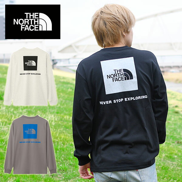ͥݥȯ̵ΡեХåץĹµTĥ󥺥ǥT۴®THENORTHFACEL/SBackSquareLogoTee󥰥꡼֥ХåƥNT324422025տ