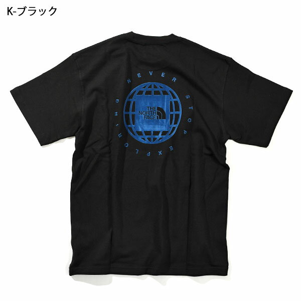 ネコポス発送！送料無料 ノースフェイス Tシャツ メンズ レディース 半袖 生地厚 THE NORTH FACE ジオ スクエアロゴ ティー S/S GEO Square Logo Tee バックプリント フロッキープリント コットン100％ NT32541 2025春夏新作