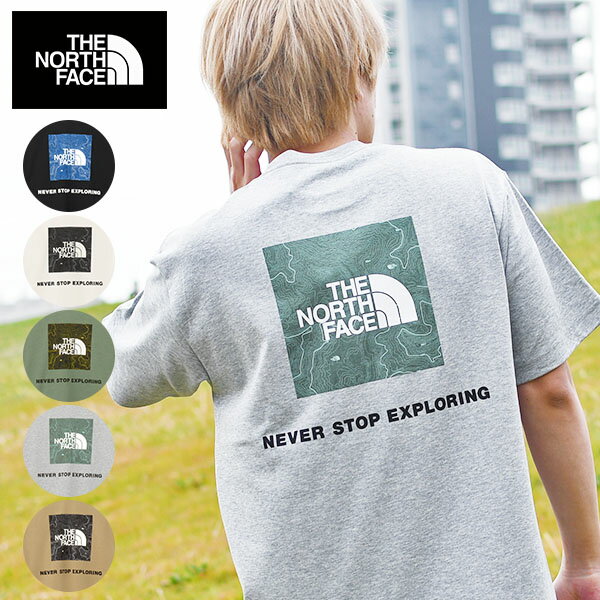楽天Ray Greenゆうパケット発送！送料無料 ノースフェイス Tシャツ メンズ レディース 半袖 吸汗速乾 生地厚 THE NORTH FACE ショートスリーブ バック スクエア トラバース ロゴ ティー S/S Back Square Traverse Logo Tee バックプリント NT32543 2025春夏新作