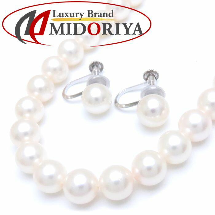 TASAKI 田崎真珠 パール ネックレス イヤリング 2点セット 真珠 7.2〜7.5ミリ珠 43cm /096188【中古】【BJ】のサムネイル