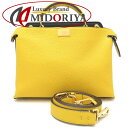 フェンディ FENDI ピーカブー アイコニック エッセンシャル 7VA506 2Wayバッグ セレリア SUNFLOWER イエロー カーフ/ 151551【...