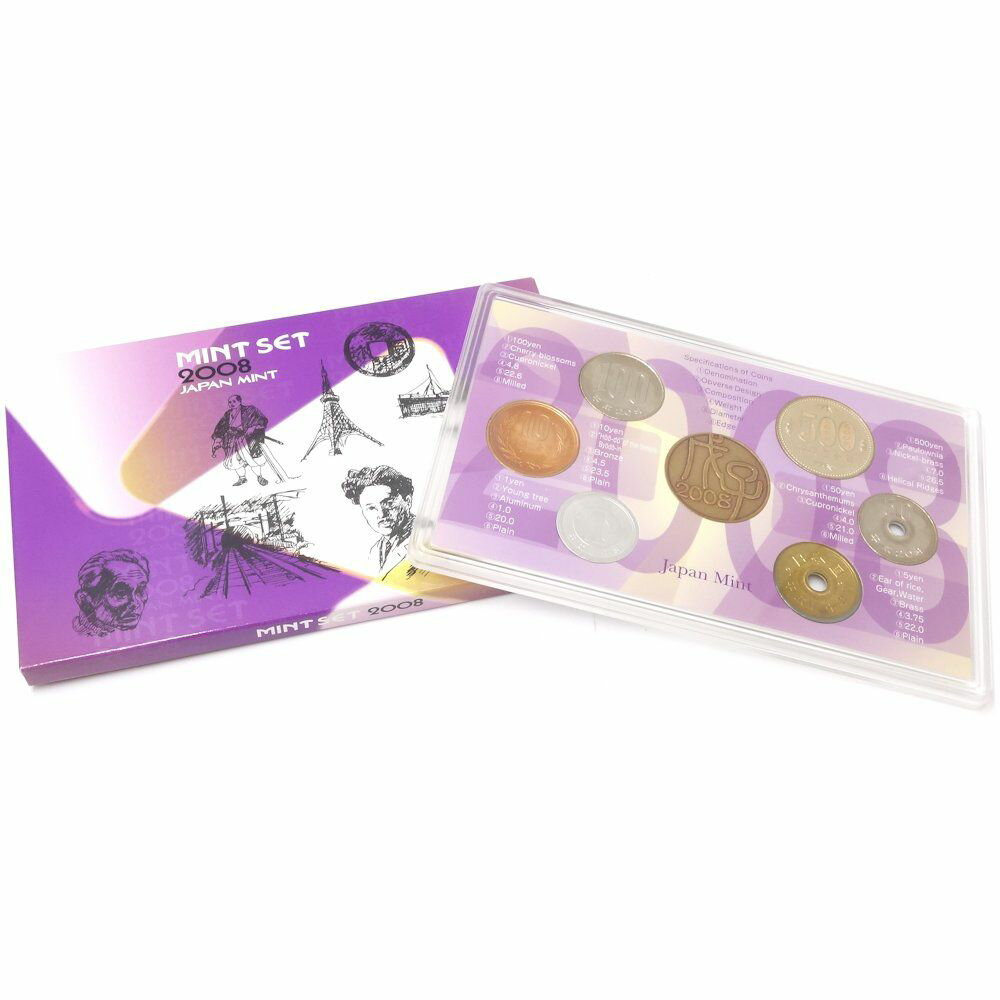 貨幣セット ミントセット JAPAN MINT 額面666円 2008年 ☆未使用 コレクション /081059