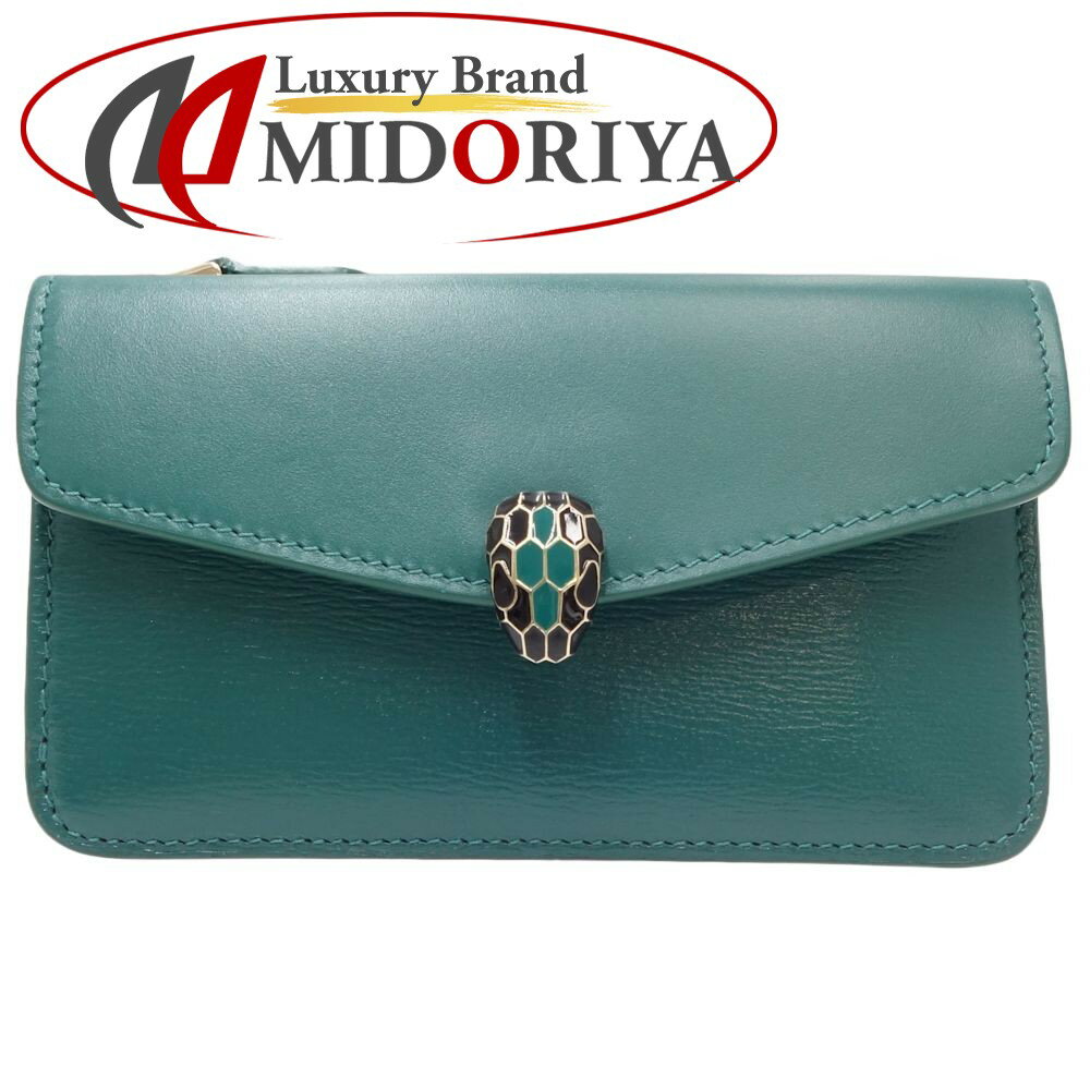 ブルガリ BVLGARI セルペンティ フォーエバー 290047 コインケース カードケース レザ ...