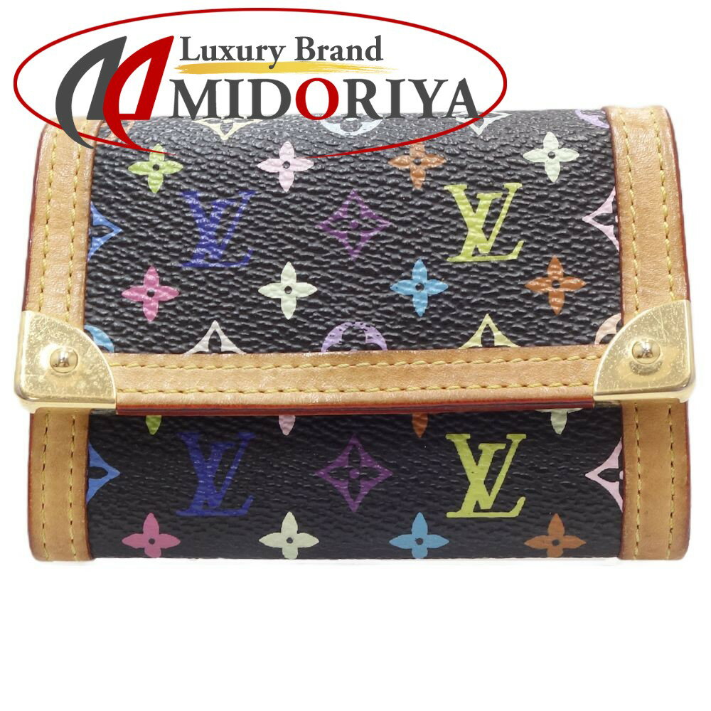 ルイ・ヴィトン・マルチ LOUIS VUITTON ポルトモネ プラ M92656 コインケース ノワール / 083714【中古】