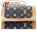 ルイ・ヴィトン・マルチ LOUIS VUITTON ポルトモネ プラ M92656 コインケース ノワール / 083714【中古】