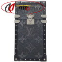ルイ・ヴィトン LOUIS VUITTON アイトランクiPhone7 plus M64404 iPhoneケース モノグラム・エクリプス ブラック / 083741【中古】
