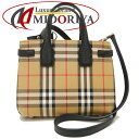 BURBERRY バーバリー 4079964 ハンドバッグ 2WAY ノバチェック キャンバス xレザー /251435