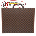 LOUIS VUITTON ルイヴィトン ダミエ プレジデント N53012 トランク エベヌ/251957【中古】
