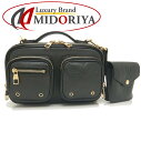 LOUIS VUITTON ルイヴィトン ユーティリティ・クロスボディ M80450 ボディバッグ 2021SS カーフ ノワール/252148【中古】