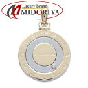 BVLGARI ブルガリ ホロスコープ ペンダントトップ 1Pダイヤモンド 星座 K18YG イエローゴールドxステンレススチール /292558【中古】【BJ】(4)
