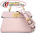 FENDI フェンディ ピーカブー ISeeU ナノ 7AS106 ハンドバッグ 2Wayミニバッグ レザー ピンク系/352211【中古】