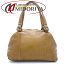Dakota ダコタ ハンドバッグ レザー ブラウン/352260【中古】