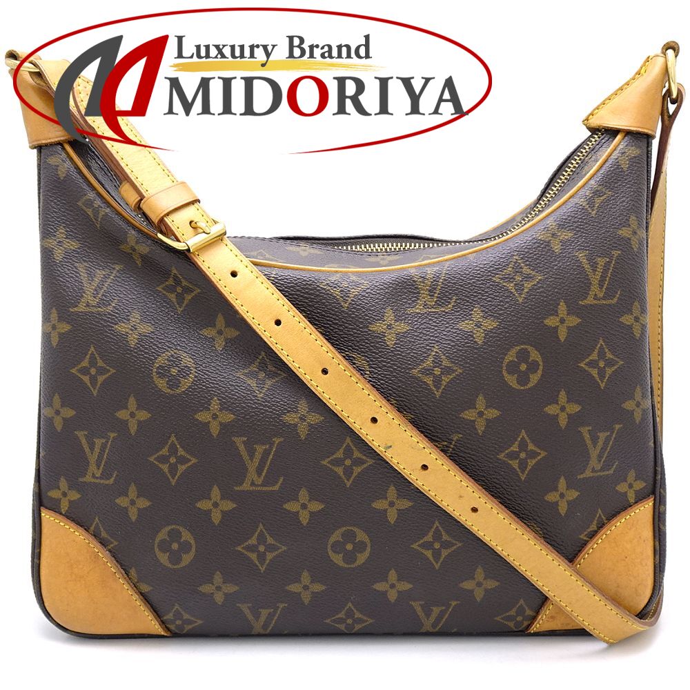 LOUIS VUITTON ルイヴィトン モノグラム ブローニュ30 M51265 ショルダーバッグ ブラウン/352284【中古】