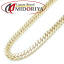喜平ネックレス K18YG イエローゴールド 6面 ダブル 50cm 30.6g/76032【中古】【FJ】