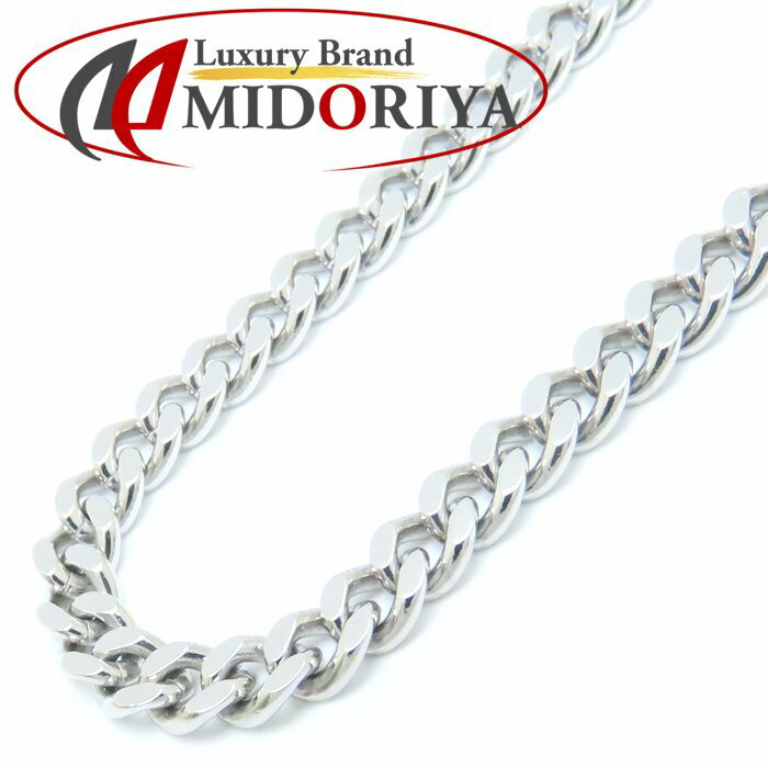 喜平ネックレス Pt850プラチナ 2面 シングル 61cm 50.6g/76097【中古】【FJ】