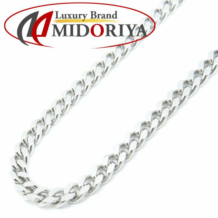 喜平ネックレス Pt850プラチナ 2面 シングル 60cm 30.4g/76100【中古】【FJ】