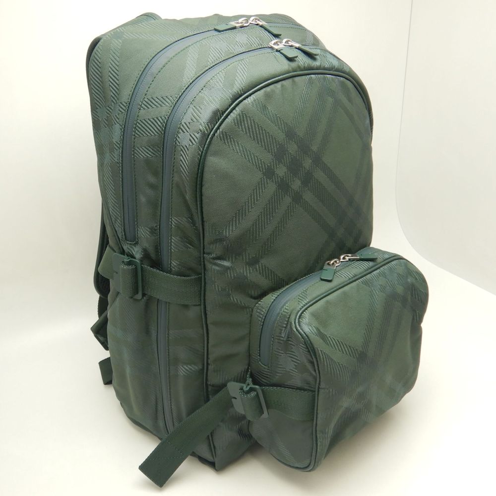 BURBERRY バーバリー 8080841 リュック・バックパック チェックジャカード ナイロン VINE 252742 中古 phase-783-10295816 Luxury Brand ミドリヤ楽天市場店 サンプル画像2