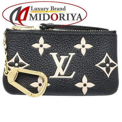 LOUIS VUITTON ルイヴィトン コインケース M80885 ポシェットクレ モノグラム アンプラント ブラック/181394 ☆未使用