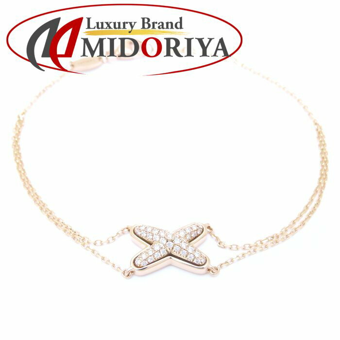 Pink Gold - Chaumet ショーメ ジュ ドゥ リアン ブレスレット ダイヤモンド 083222 K18PG ピンクゴールド /293827【中古】【BJ】