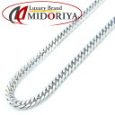 喜平ネックレス Pt850プラチナ 6面 ダブル 50cm 30.3g/76155【中古】【FJ】