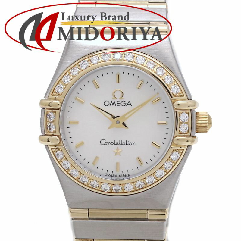 OMEGA オメガ コンステレーション ミニ ベゼルダイヤモンド 1267.70.00【磨き済/電池 ...