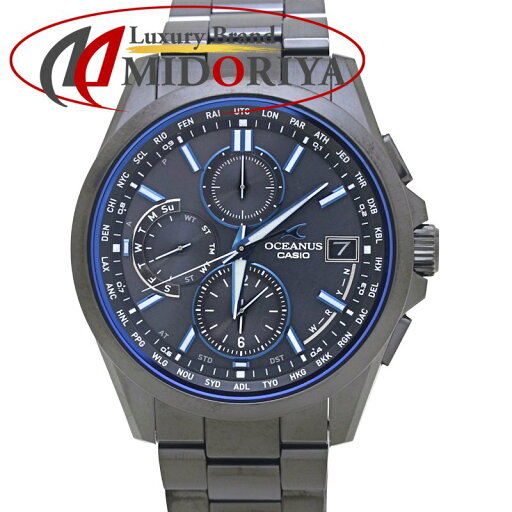 CASIO カシオ オシアナス クラシックライン OCW-T2600B-1AJF【中古】腕時計 メンズ チタン /130437 CASIO カシオ オシアナス クラシックライン OCW-T2600B-1AJF【中古】腕時計 メンズ チタン /130437