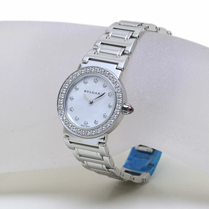BVLGARI ブルガリ ブルガリブルガリ ベゼルダイヤモンド 12Pダイヤモンド BBL26WSD...