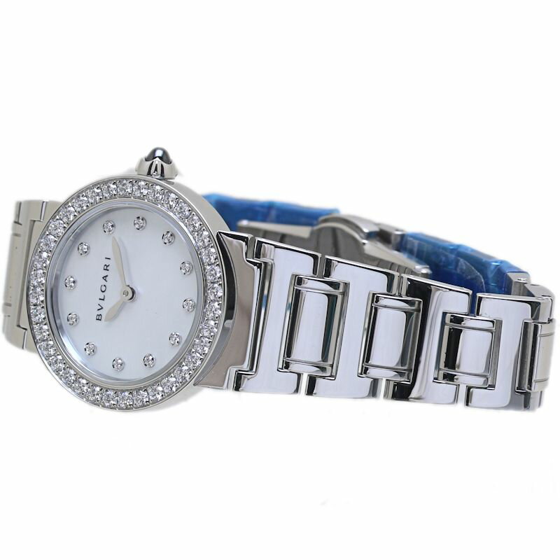 BVLGARI ブルガリ ブルガリブルガリ ベゼルダイヤモンド 12Pダイヤモンド BBL26WSD...