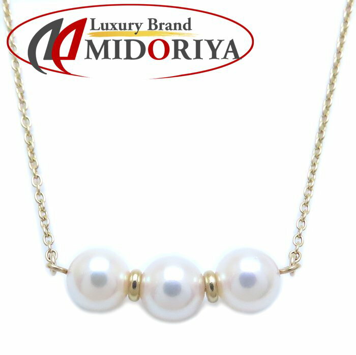 TASAKI 田崎真珠 パール ネックレス 真珠6.7～6.9ミリ K18YG イエローゴールド レディース /294377【中古】【BJ】(4)