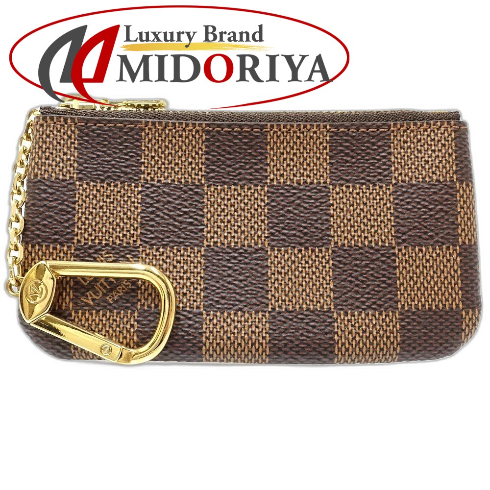 【中古】LOUIS VUITTON ルイヴィトン ダミエ コインケース N62658 ポシェットクレ エベヌ レディース /188622