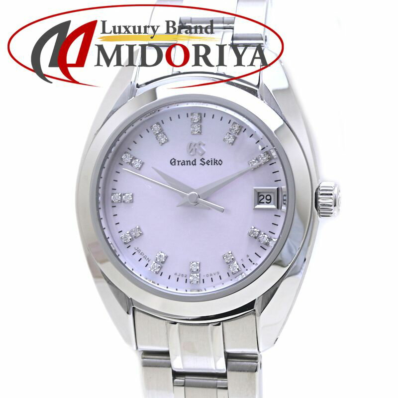 SEIKO セイコー グランドセイコー STGF277 4J52-0AC0 ピンクシェル文字盤 インデックスダイヤ 【磨き済/電池交換済】【中古】腕時計 レディース ステンレススチール /40170