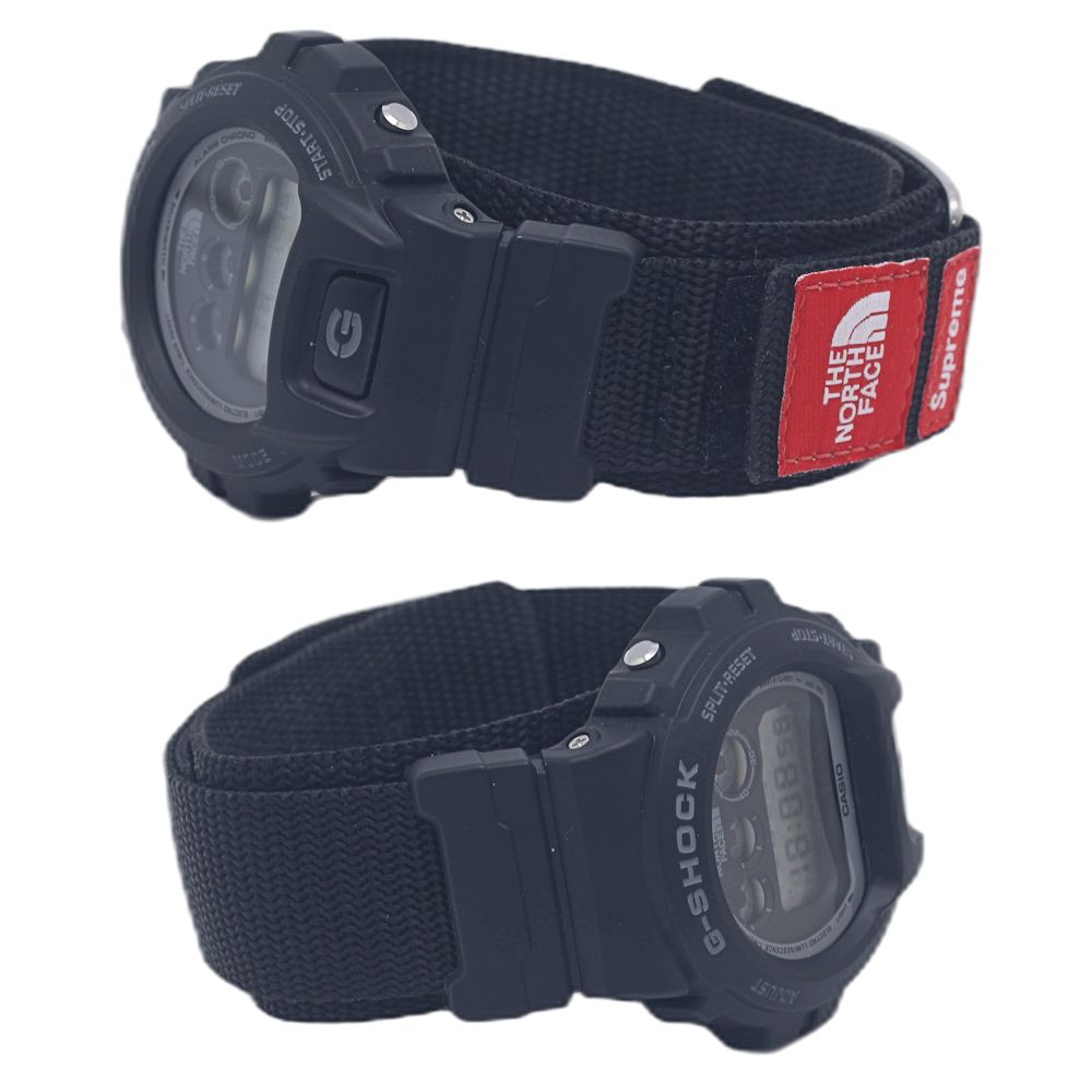 CASIO カシオ Gショック シュプリーム ノースフェイス DW-6900NS-1JR 限定トリプルコラボ【未使用】腕時計 メンズ 樹脂xナイロン /130461
