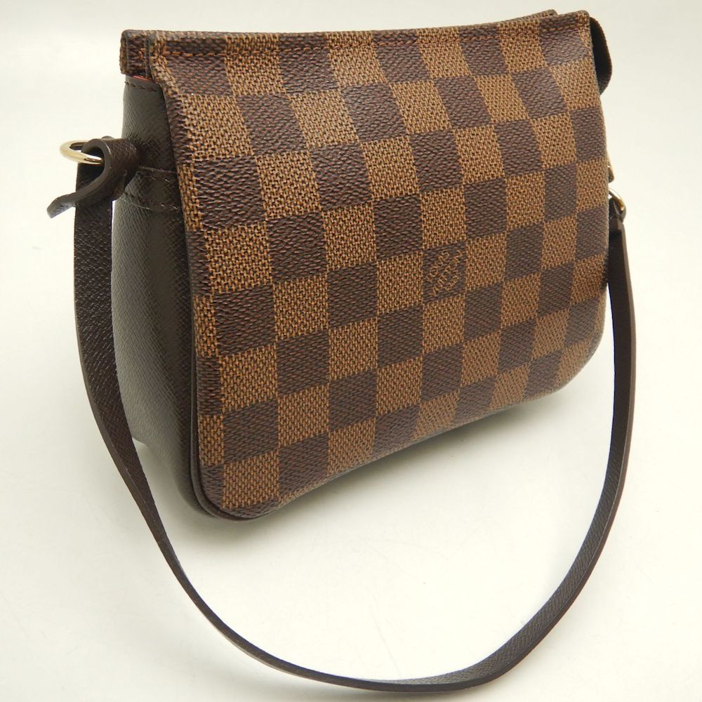 Luxury Brand ミドリヤ楽天市場店のLOUIS VUITTON ルイヴィトン ダミエ アクセサリーポーチ N51982 トゥルース・メイクアップ エベヌ レディース /253564【中古】｜アングル2