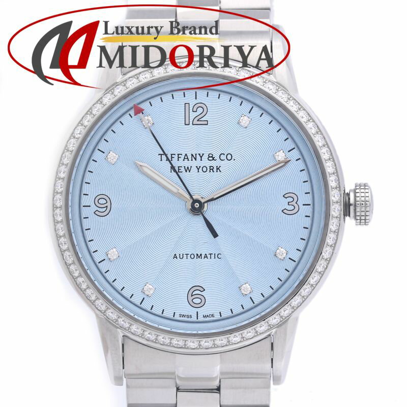 Rakuten - TIFFANY&Co. ティファニー CT60 ベゼルダイヤモンド 8Pダイヤモンド 37725978【2025年正規店購入/オーバーホール済/磨き済】【中古】腕時計 レディース ステンレススチール /40306