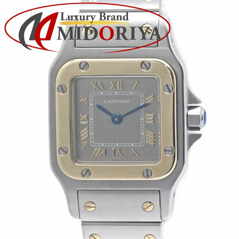 Other - CARTIER カルティエ サントスガルベSM 旧バックル W20031C4 【磨き済/電池交換済】【中古】腕時計 レディース K18YG イエローゴールドxステンレススチール /40344
