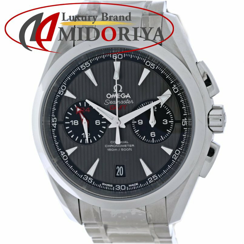 OMEGA オメガ シーマスター アクアテラ 150m コーアクシャル クロノメーター GMT 231.10.43.52.06.001【保護シール付き】【未使用】腕時計 メンズ ステンレススチール /40480