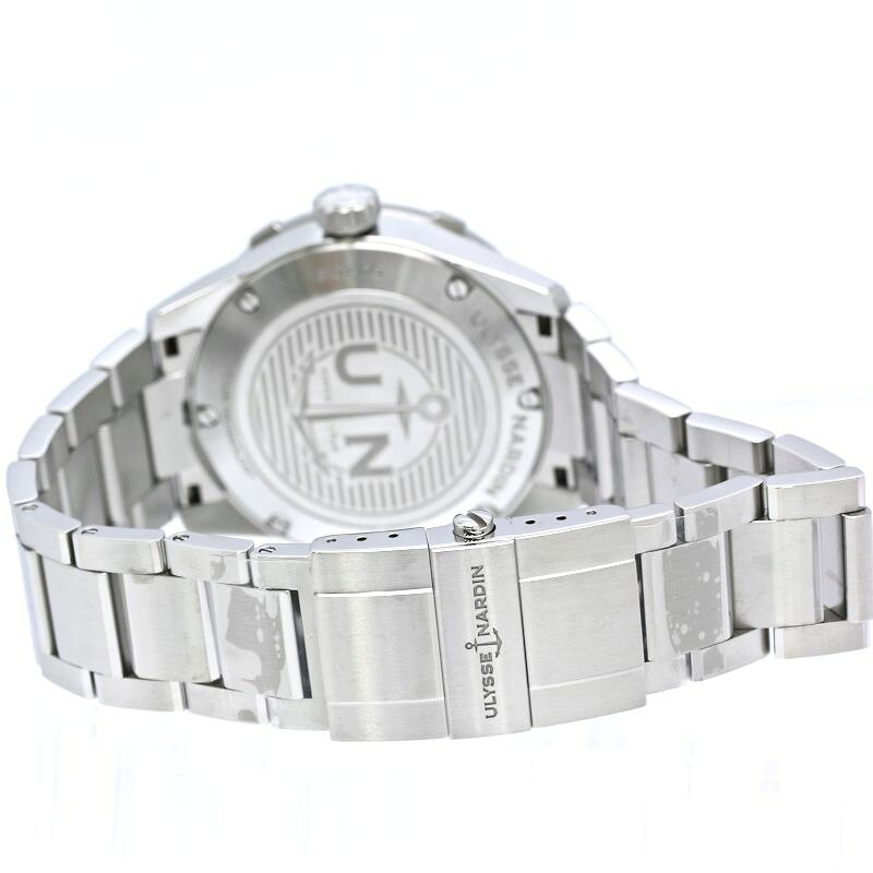 Luxury Brand ミドリヤ楽天市場店のUlysse Nardin ユリス ナルダン ダイバー 8163-175-7M/92【2026年購入】【中古】腕時計 メンズ ステンレススチール /40535｜アングル3