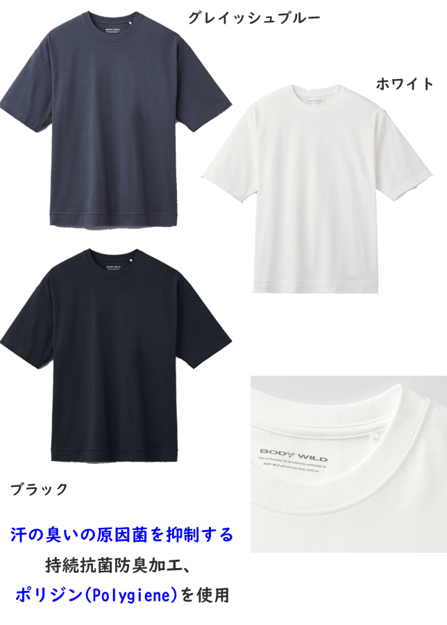 メール便発送 Tシャツ 天竺 男女兼用 S,M...の紹介画像2