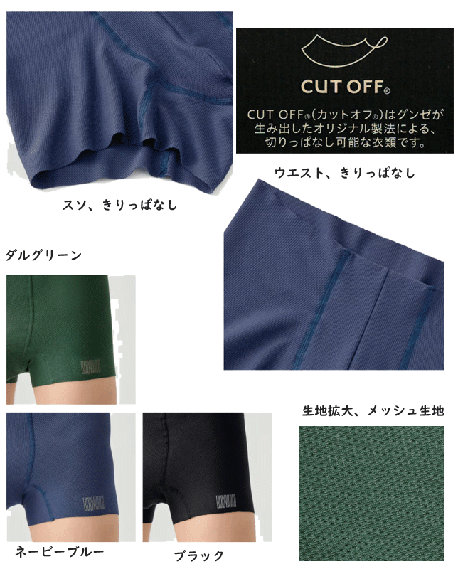 3枚組 まとめ買い グンゼ ボディーワイルド ...の紹介画像2