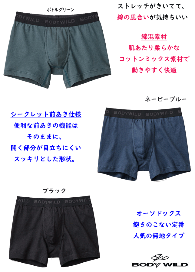 3枚組 まとめ買い グンゼ ボディーワイルド ...の紹介画像2