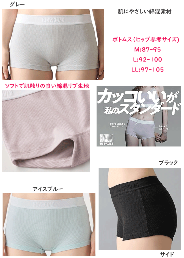 2枚組 まとめ買い グンゼ ショーツ BODY...の紹介画像2
