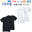 2枚組 まとめ買い グンゼ ジュニア 半袖 丸首 インナー 男児 100-170 綿100% オールシーズン キッズ平台 GUNZE 子供 肌着 部屋干し 抗菌...