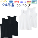 GUNZE グンゼ 男児 タンクトップ ランニング 2枚組 100-170 やわらか肌着 デュアソフト加工 動きのびのびゆったり設計 子供用肌着 男の子 肌着 ...